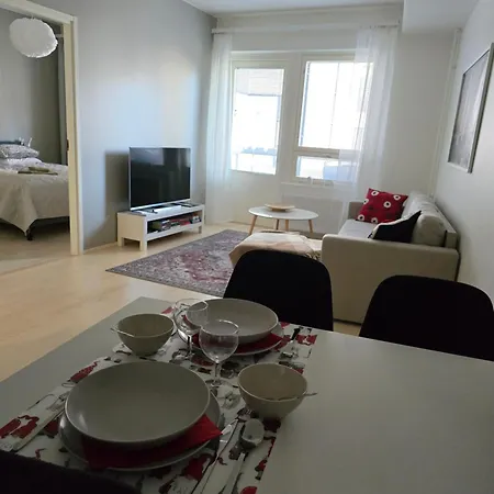 Uusi Kotoisa Kaksio Yksityissaunalla *