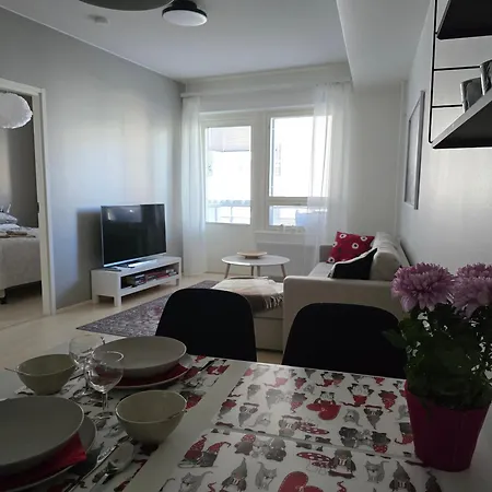 Huoneisto Uusi Kotoisa Kaksio Yksityissaunalla Rovaniemi