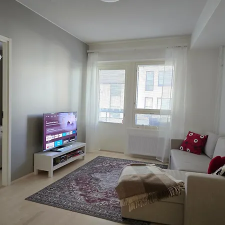 Uusi Kotoisa Kaksio Yksityissaunalla