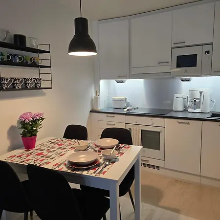 Uusi Kotoisa Kaksio Yksityissaunalla Ροβανιέμι