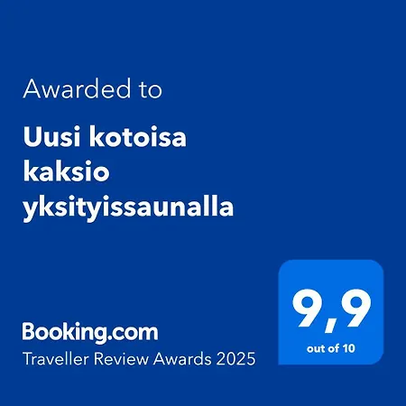 Uusi Kotoisa Kaksio Yksityissaunalla Huoneisto Rovaniemi